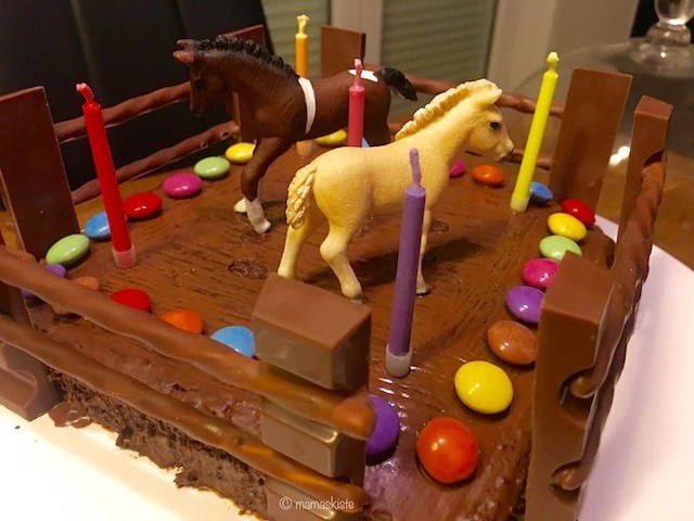Ein saftiger Pferdekuchen zum Kindergeburtstag mamaskiste.de