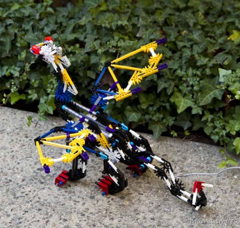 Building a K'NEX Dragon + Giveaway! Mama Smiles Joyful Parenting