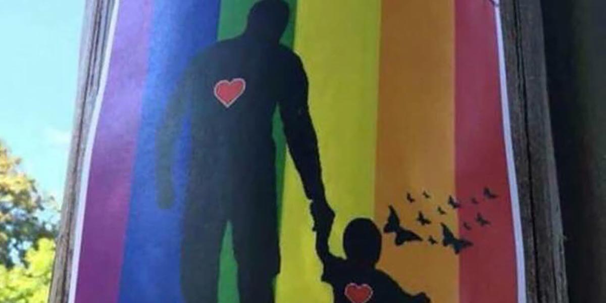 Rainbow flag used to link LGBTQ community with pedophilia