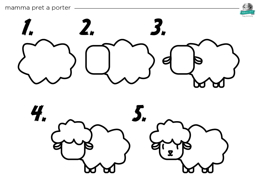 Disegni da colorare e stampare per bambini migliori siti. Disegni Per Bambini Facili E Veloci In Cinque Mosse