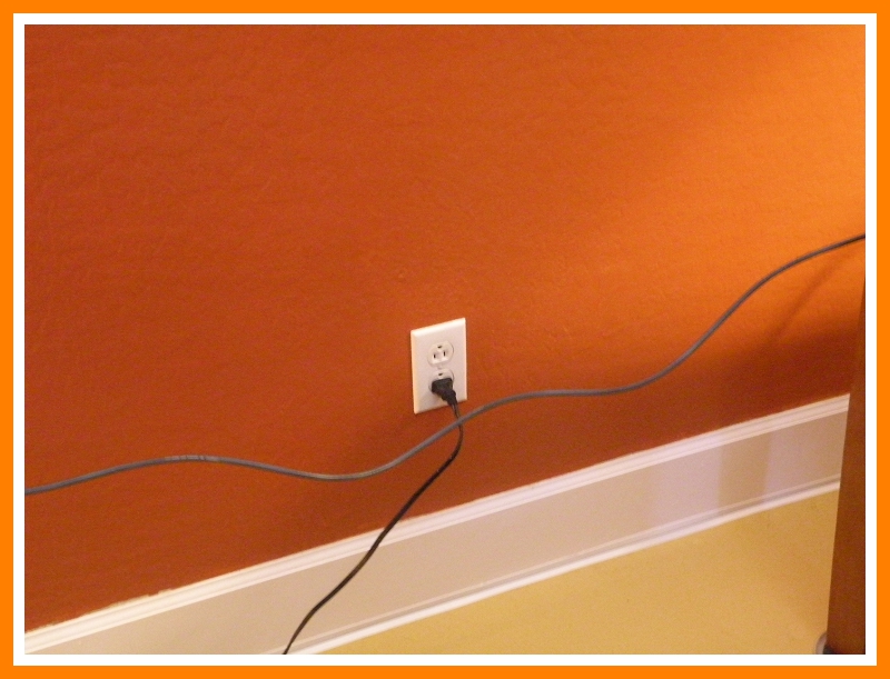 Organize & Hide Those Annoying Cords with this Cool Tip - ManagedMoms.com