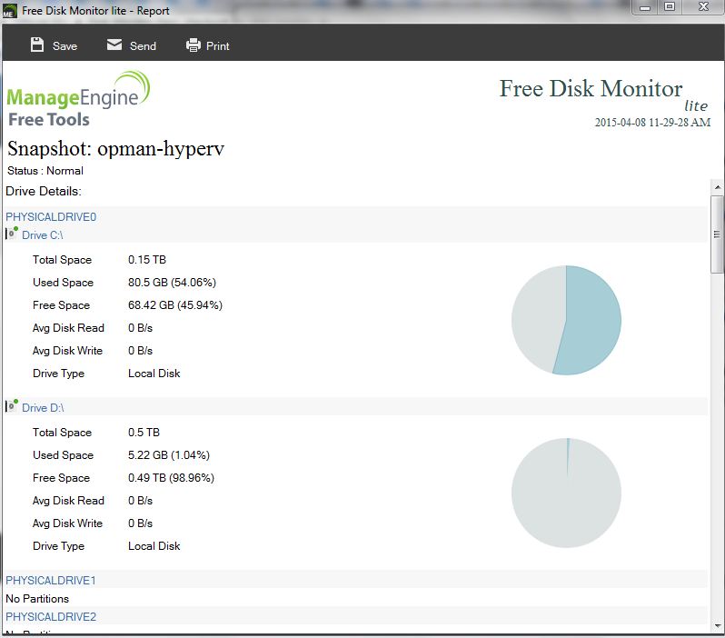Disk Monitor Lite Free Download Disk Space Utilization Monitor