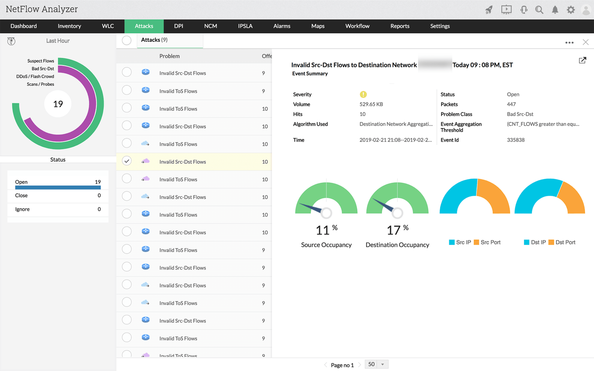 Herramienta de análisis de redes Herramientas para analizar la red