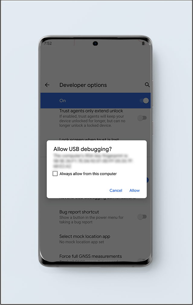 Device Owner provisioning using Android Debug Bridge(ADB
