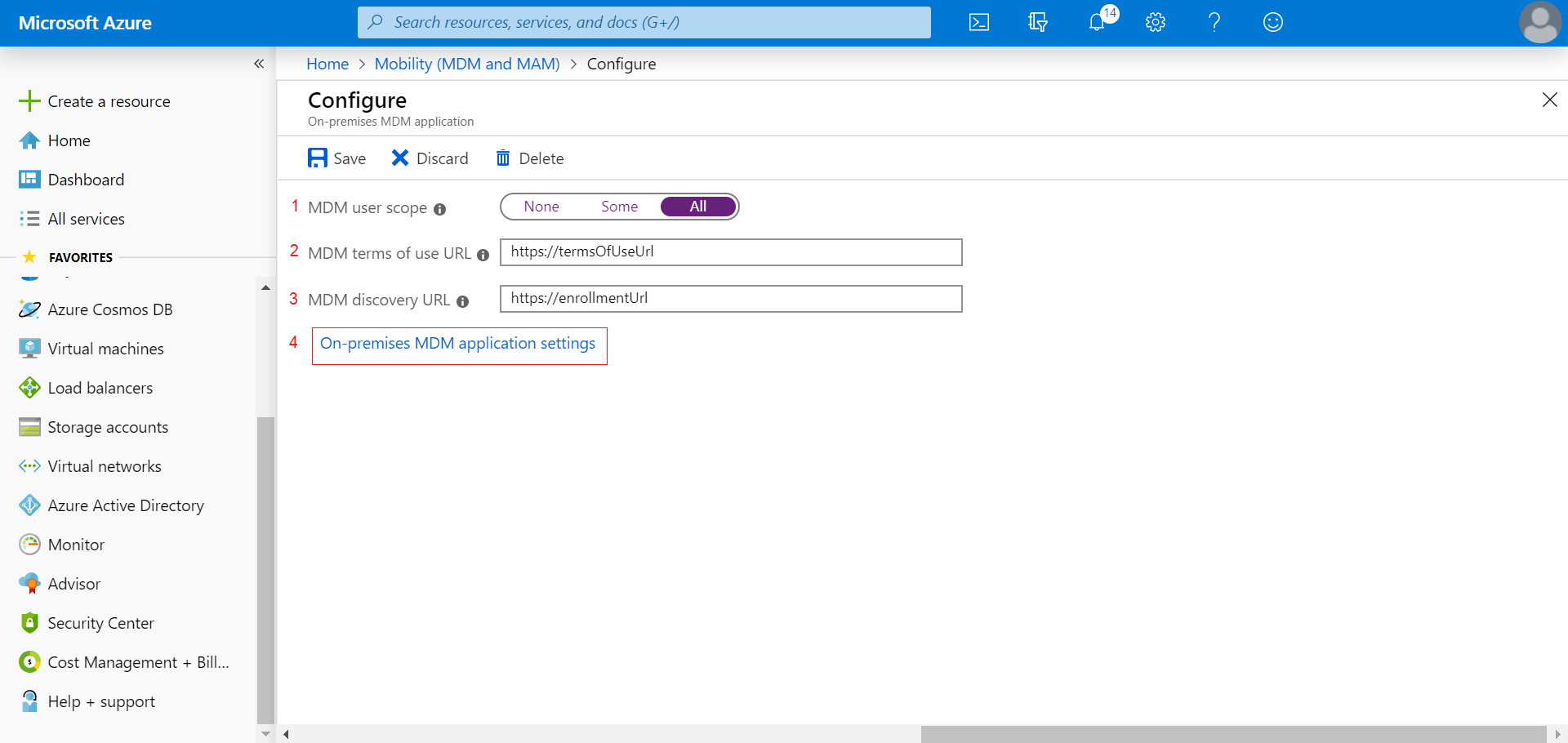 Windows Azure Enrollment ManageEngine Mobile Device Manager Plus