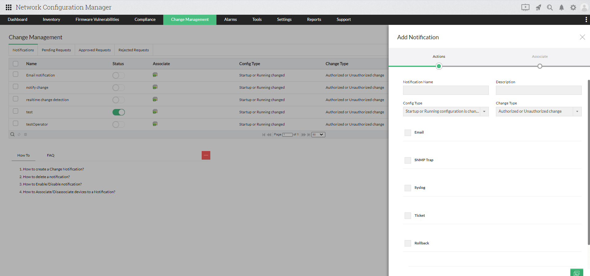 Network Device Configuration Tool ManageEngine Network Configuration