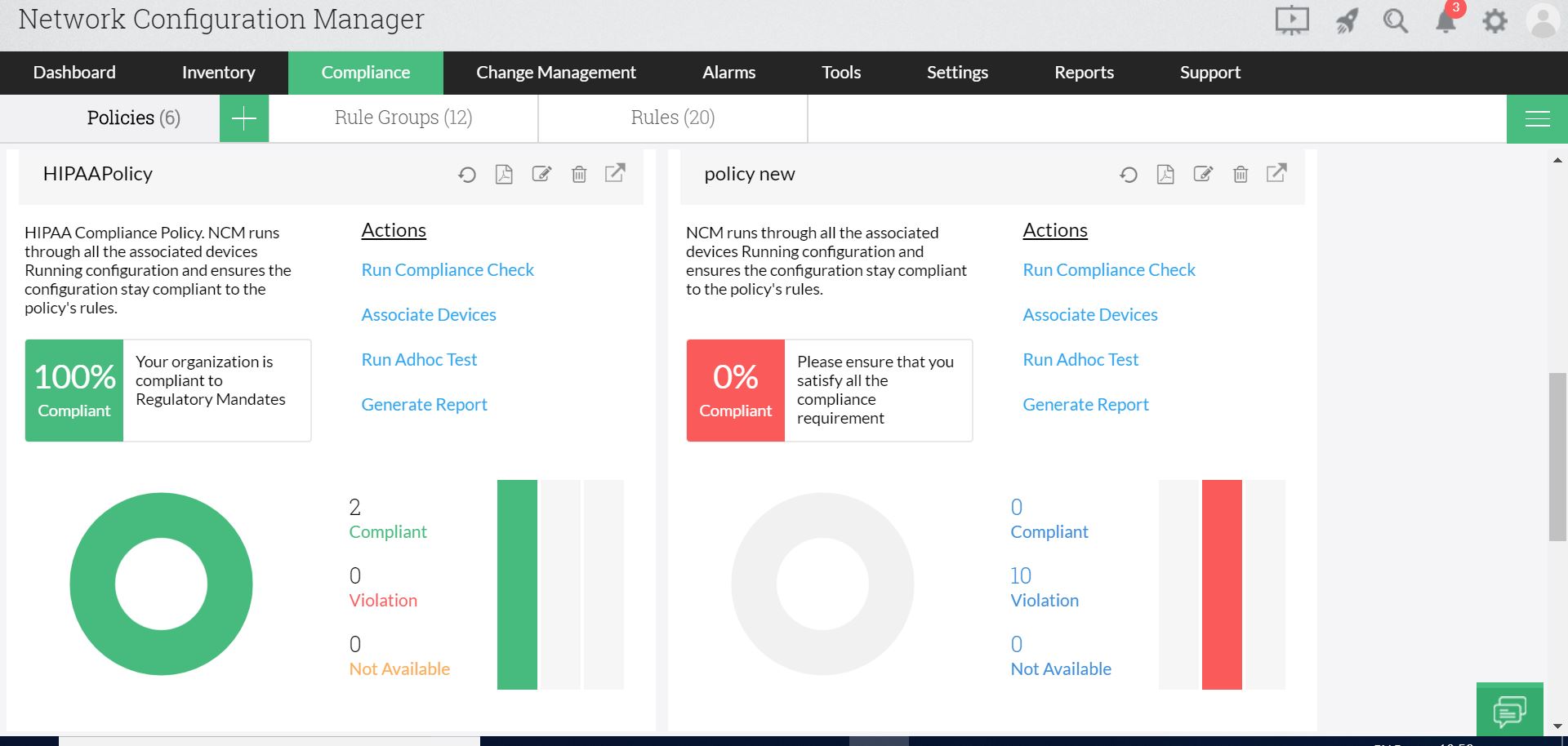 Network Configuration Management (NCM) Tools ManageEngine Network