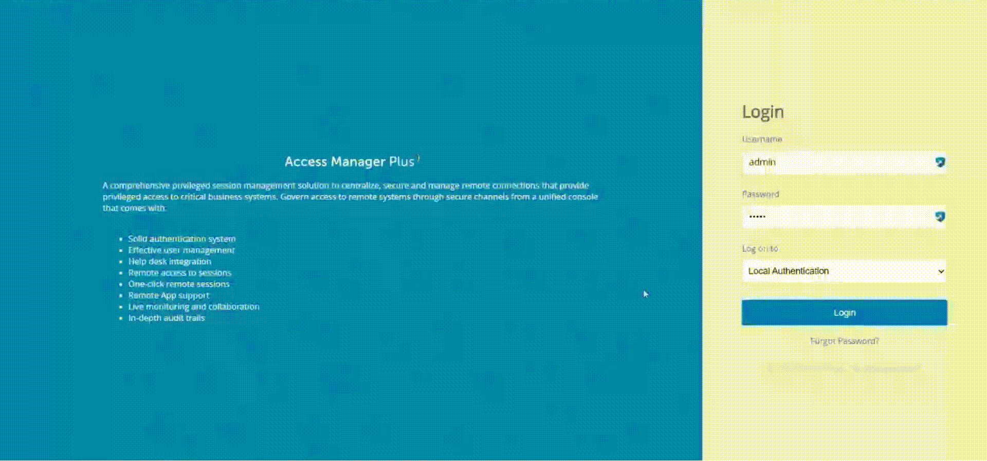 What is privileged session management? ManageEngine Access Manager Plus