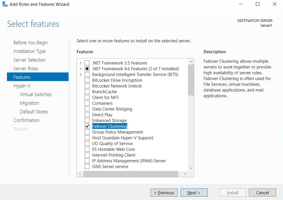 How to manage failover clusters