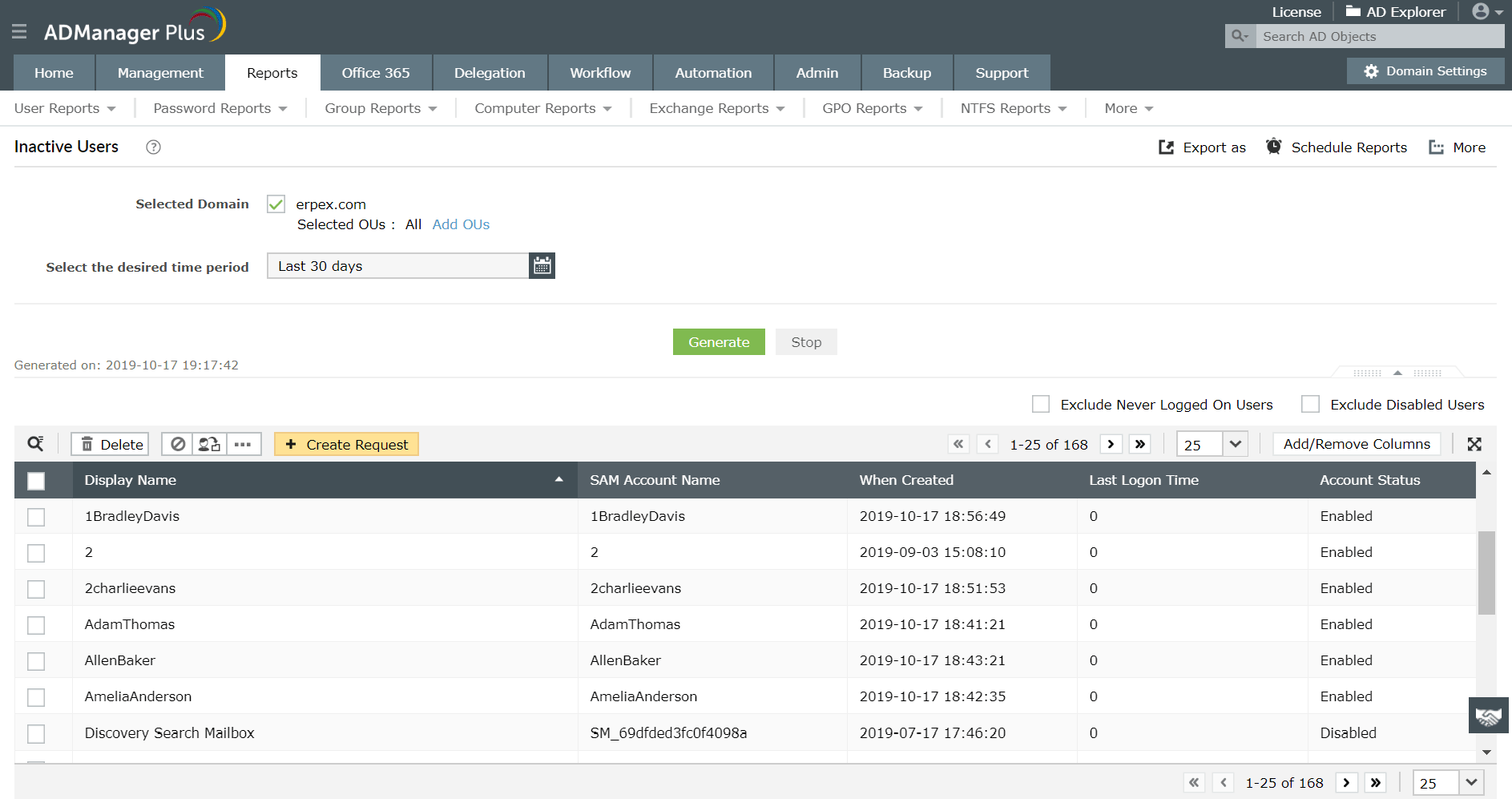 based Active Directory cleanup tool Automated AD cleanup