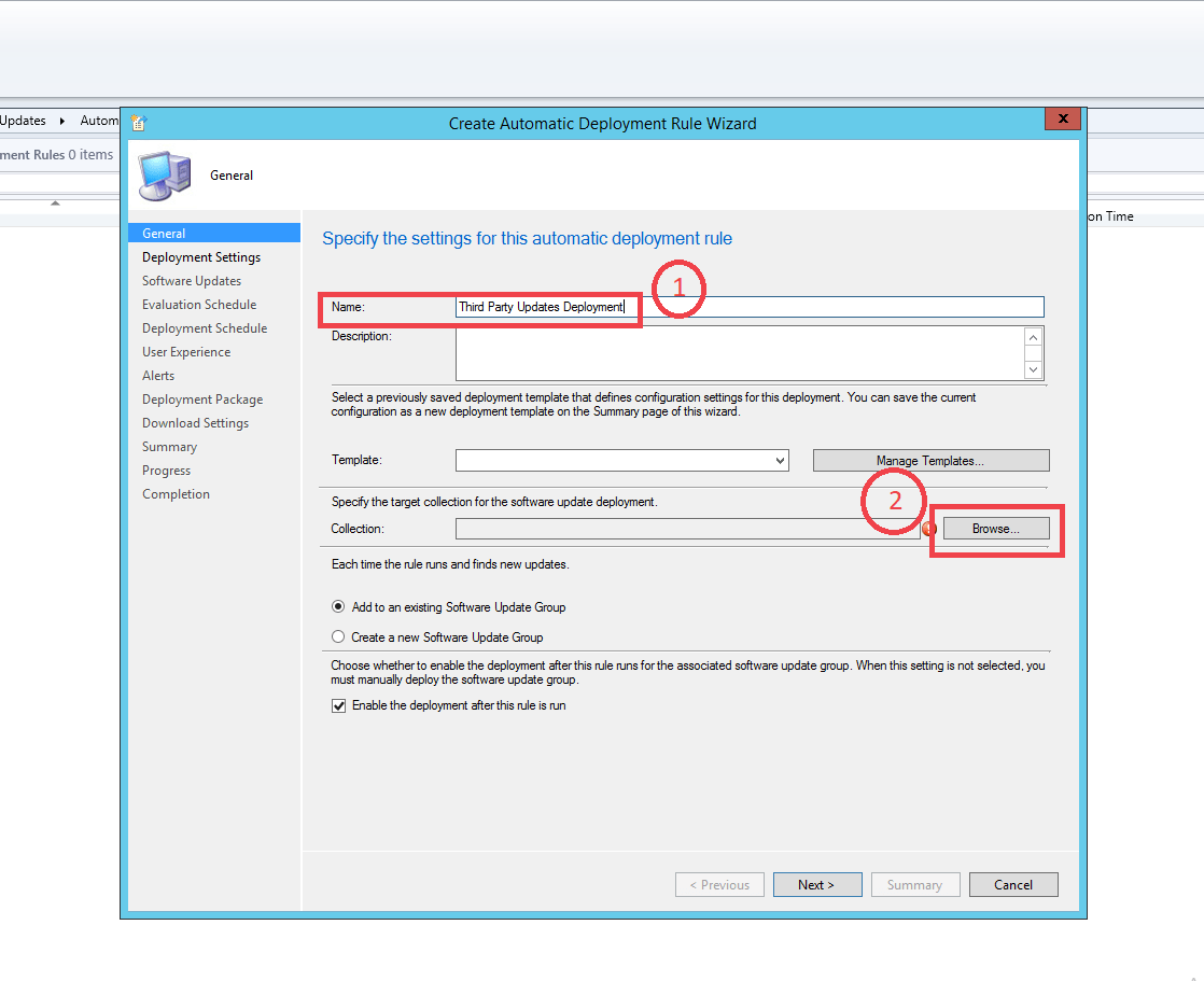 Configuring Automated Deployment Rule in SCCM l ManageEngine Patch