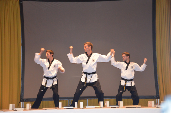 Kampfkunst Show Gehlen Team International Trainingsinstitut für