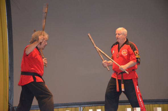 Kampfkunst Show Gehlen Team International Trainingsinstitut für