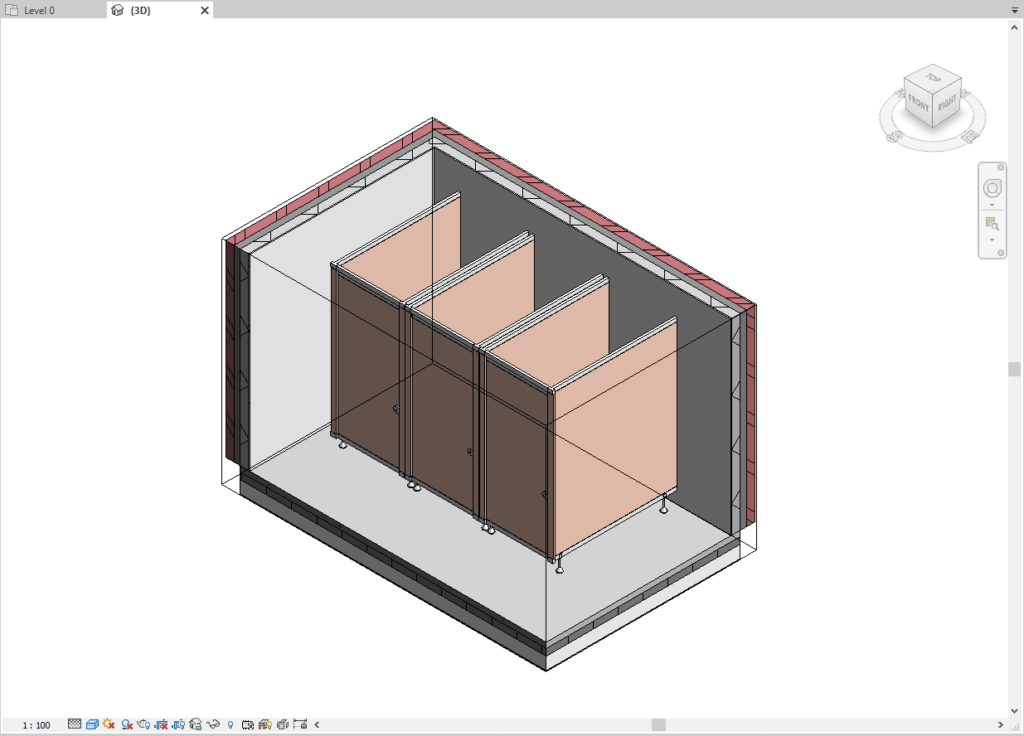 Revit Selection Section Box Man and Machine