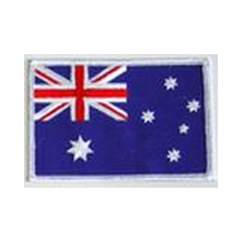 Australia Flag Embroidered Patch MANBASE