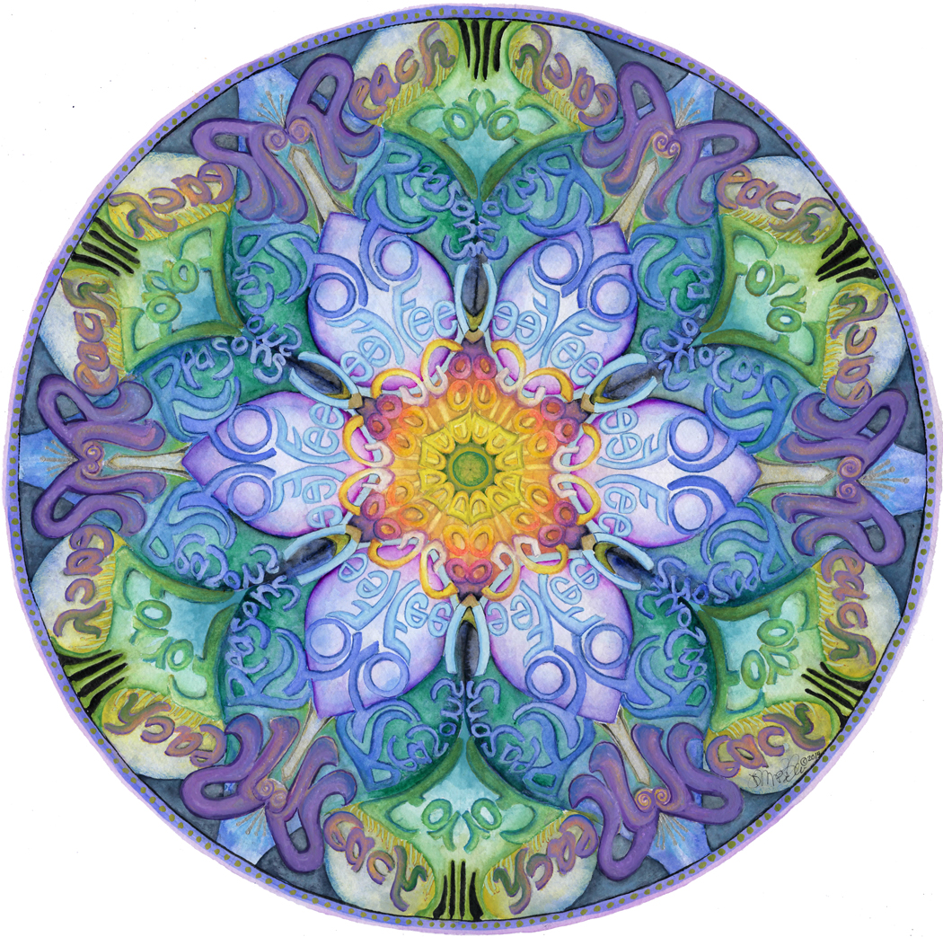 Freedom Mandala Print Mandala Art Plates