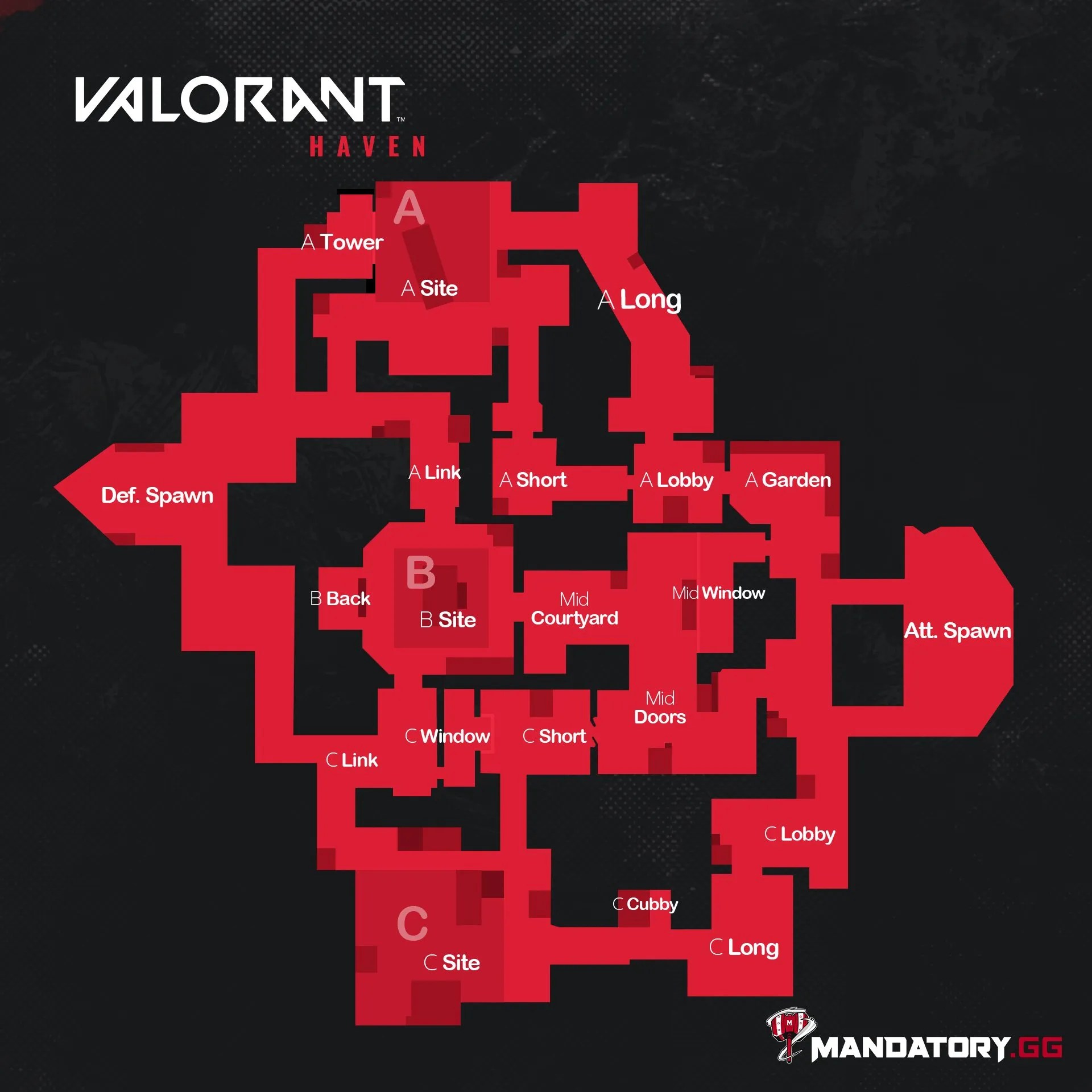 Haven Map Valorant A Site