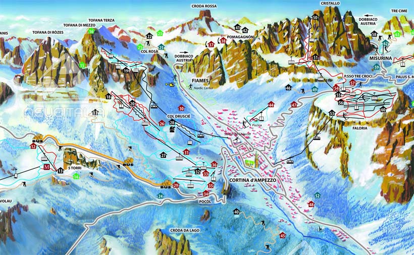 Ski Vacation Packages from Canada Cortina d'Ampezzo Italy Manditours