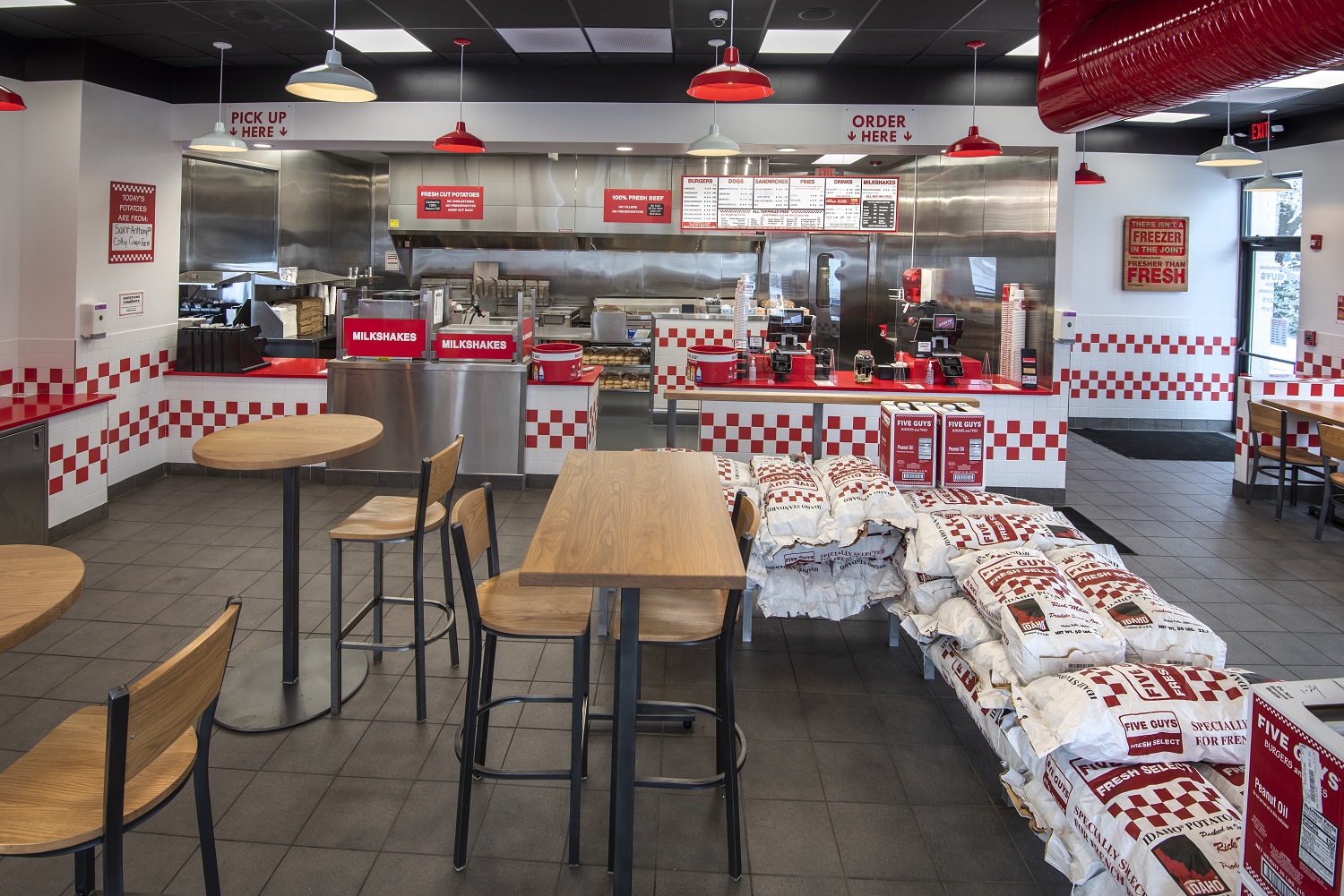 Five Guys in Warwick, RI M&M Construction Services