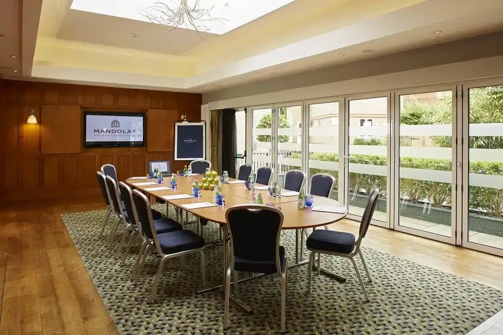 Boardroom Conference Venue Guildford, Surrey Mandolay Hotel