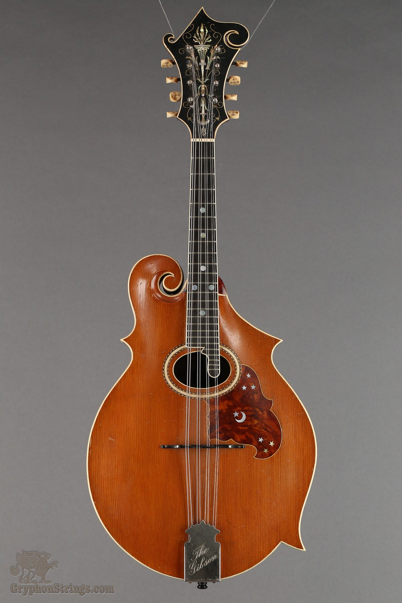 The Mandolin Archive 1907 Gibson F4 Mandolin 6201