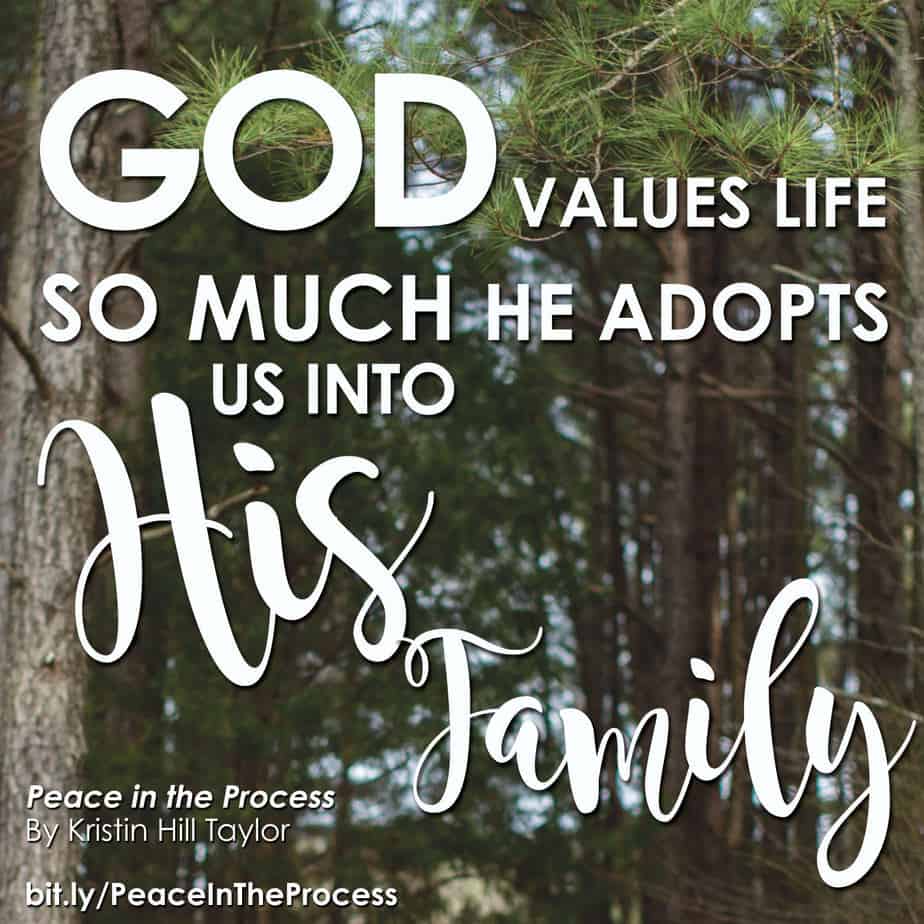 God Adopts Us into His Family