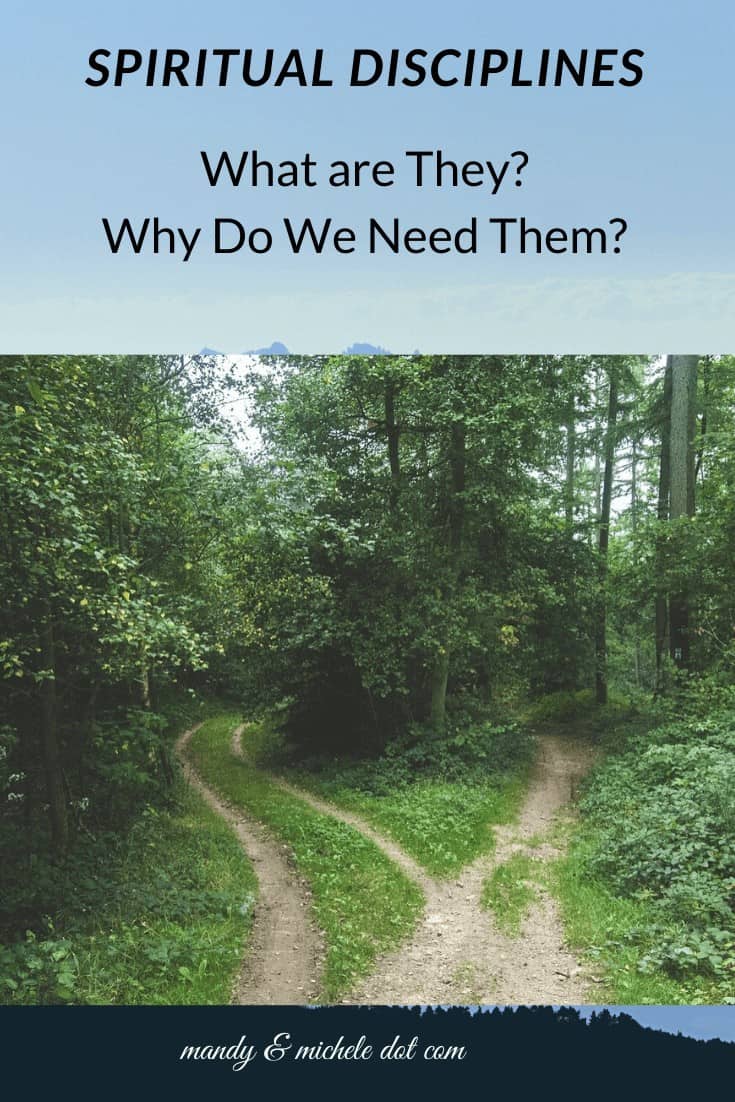What are Spiritual Disciplines and Why do I need them? Mandy and Michele