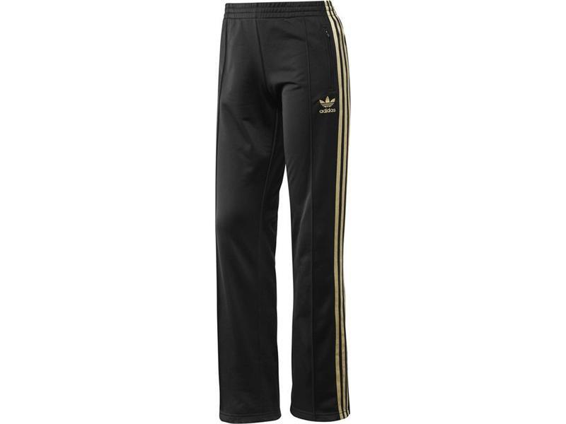 Adidas Pantalón Firebird TP Mujer (negro/oro)