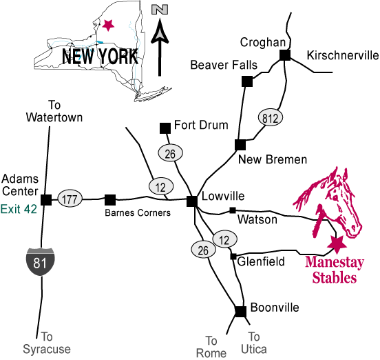 Mane Stay Stables Otter Creek Horse Tails CampingDirections