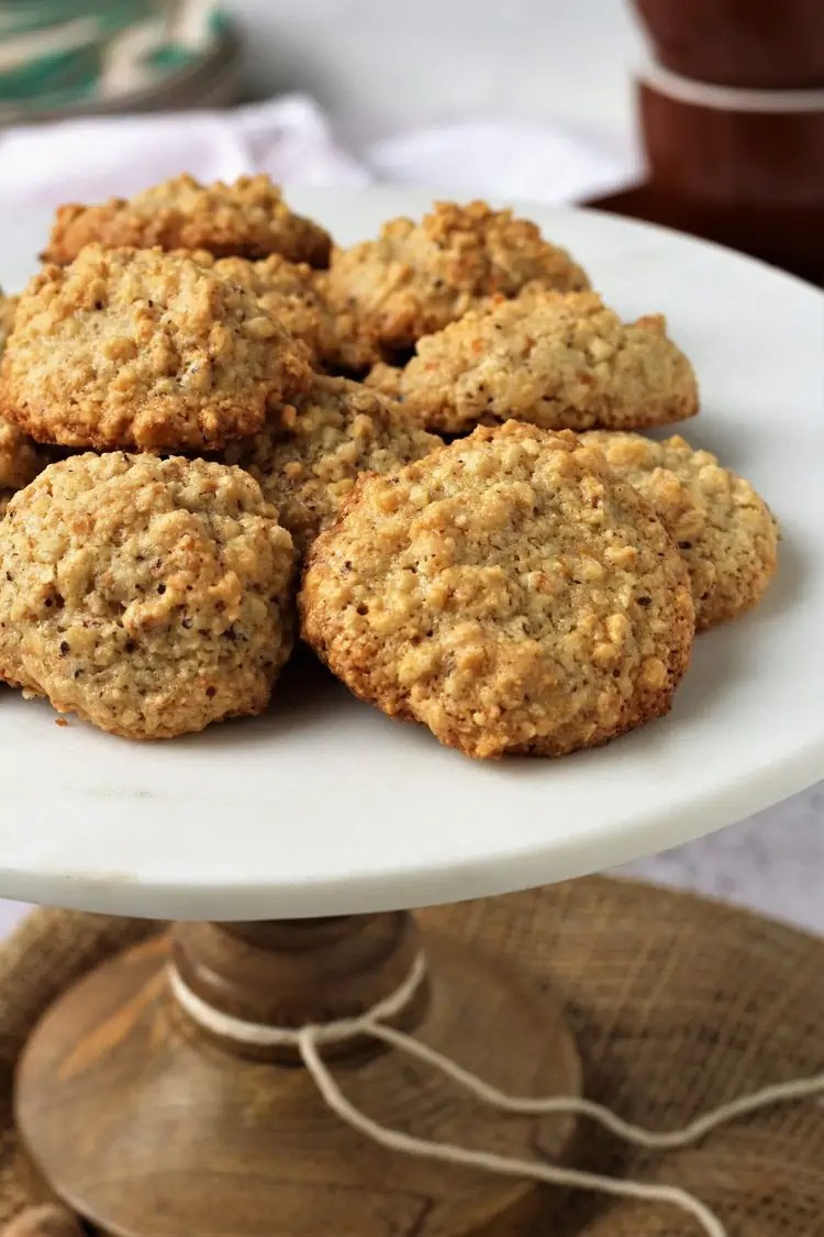 3Ingredient Hazelnut Cookies (flourless) Mangia Bedda
