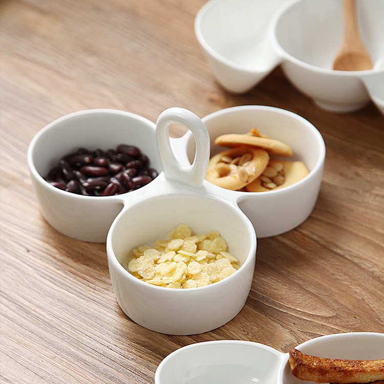 White Dipping Sauce Bowls Dishes