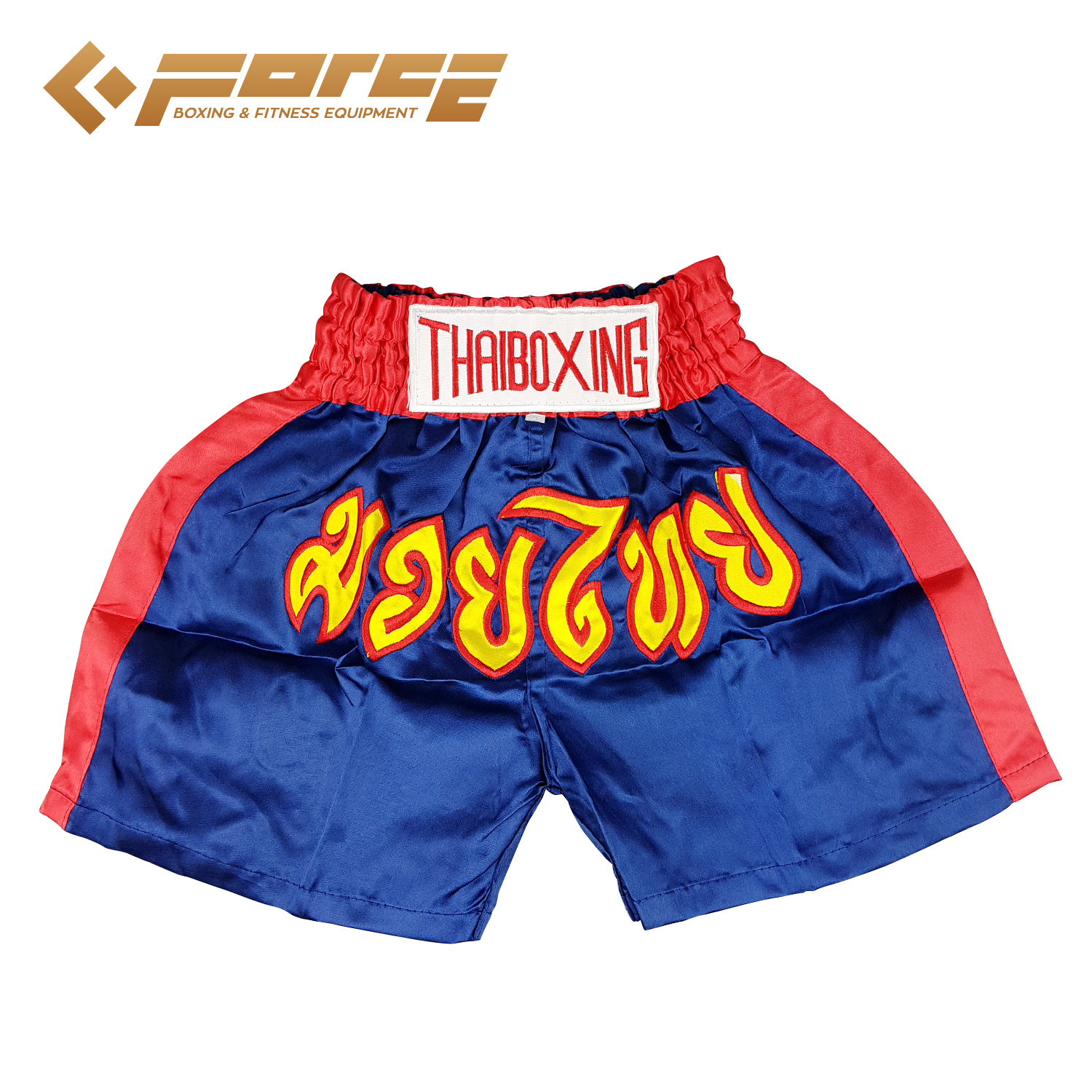 Trunks Satin Adults Muay Thai Boxing Pants Navy L