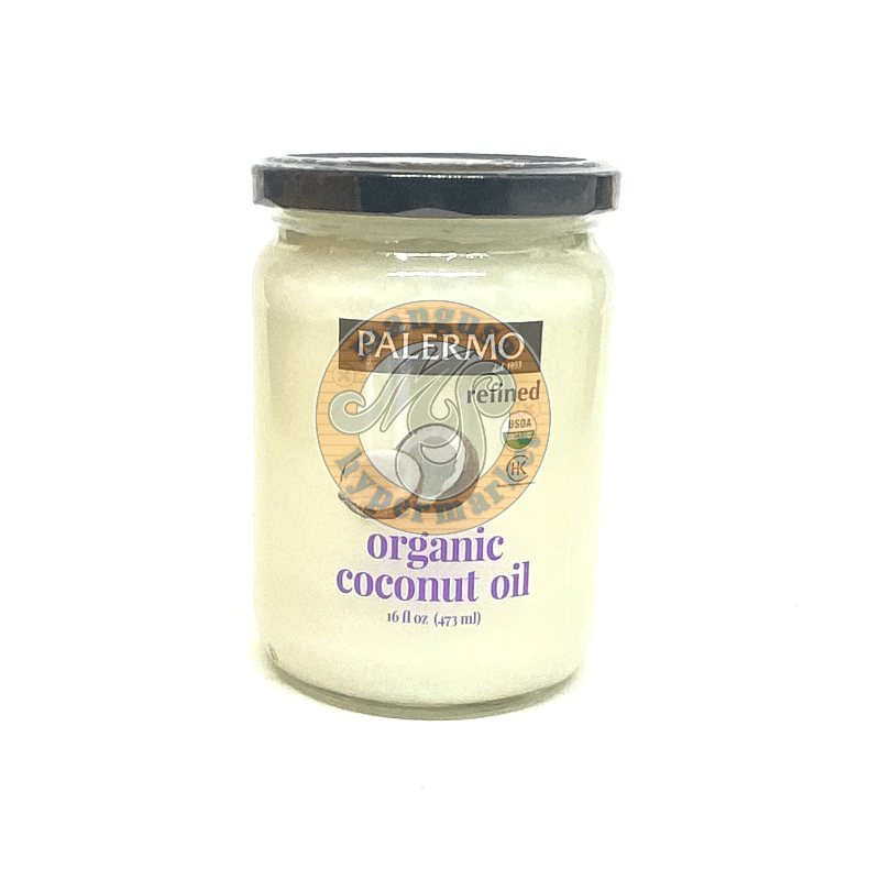 Palermo Refined organic coconut oil 16oz Mangusa Hypermarket Online