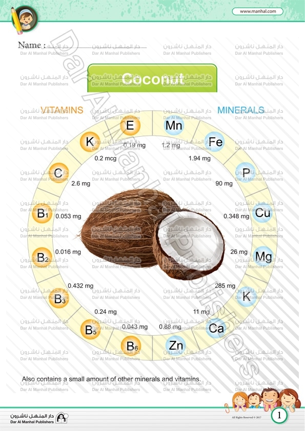 Coconut Health WorkSheets