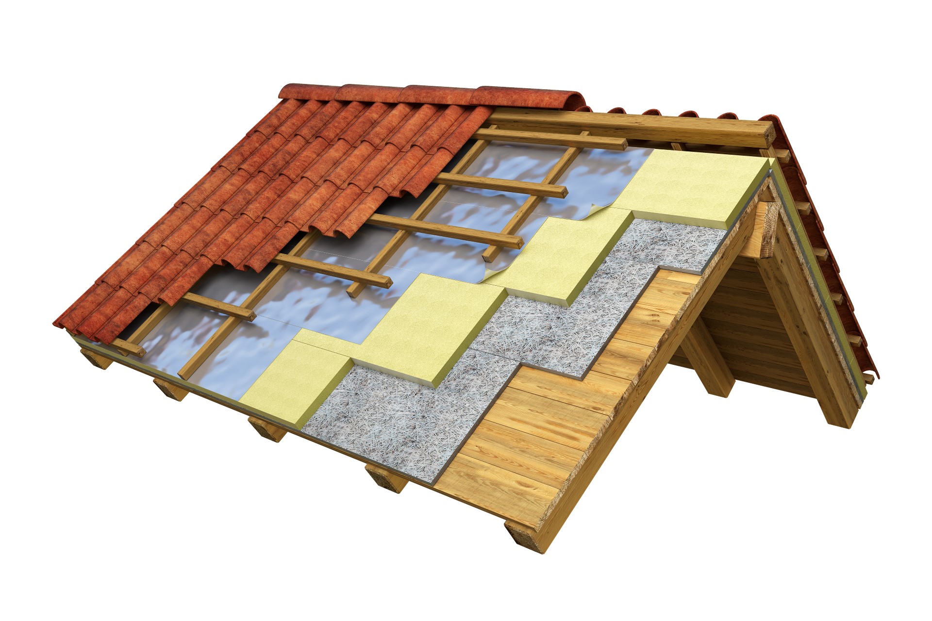 Roof thermal insulation Manie Tout Toitures