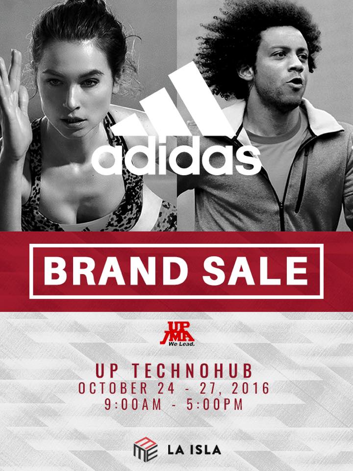 Adidas SALE October 2427, 2016 Manila On Sale
