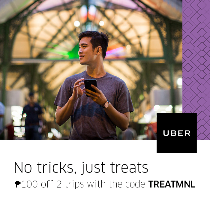 Uber Promo Code October 31 November 1, 2016 Manila On Sale