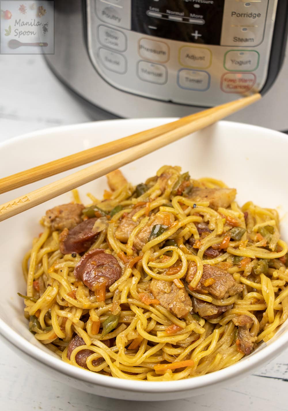Easy Instant Pot Pancit Canton Manila Spoon