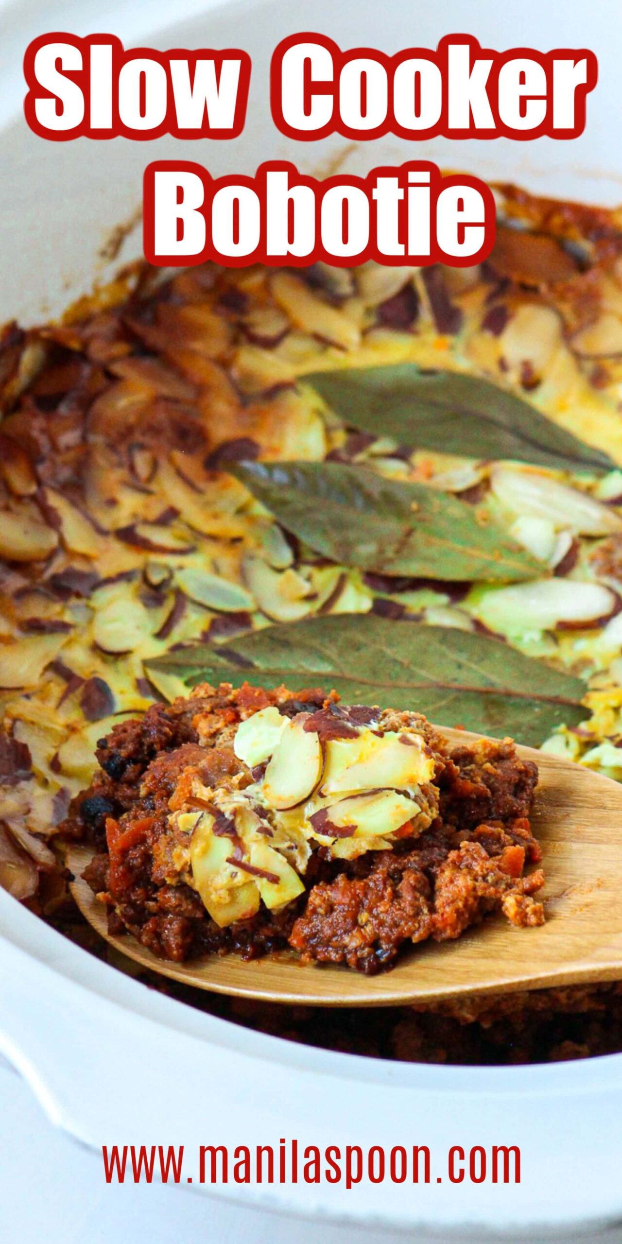 Slow Cooker South African Bobotie Manila Spoon