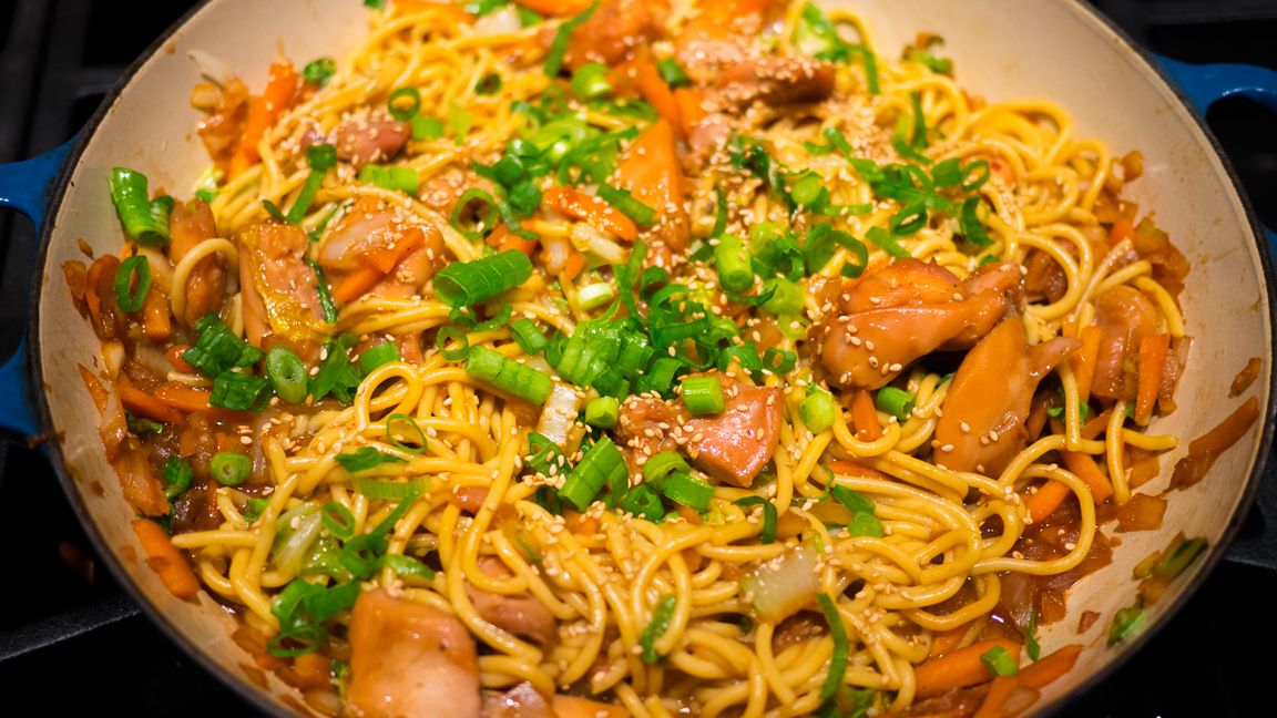 Gluten Free Chicken Chow Mein Recipe