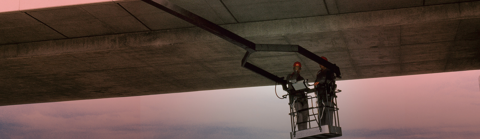 Aerial platform with 3D system Manitou