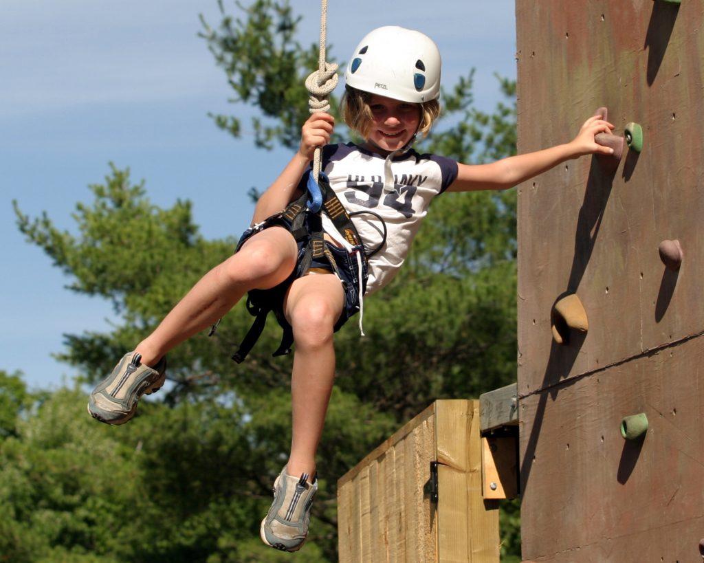Climbing / Ropes Camp Manitou