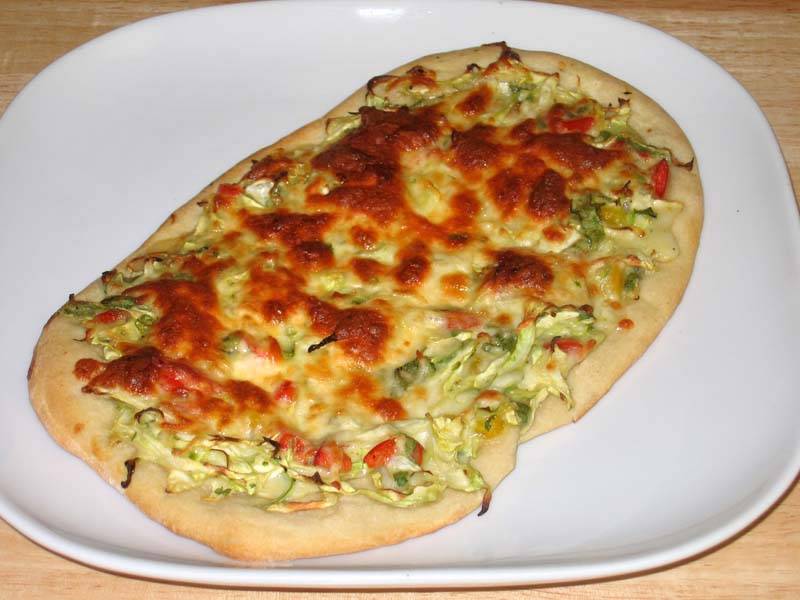 Cabbage Pizza