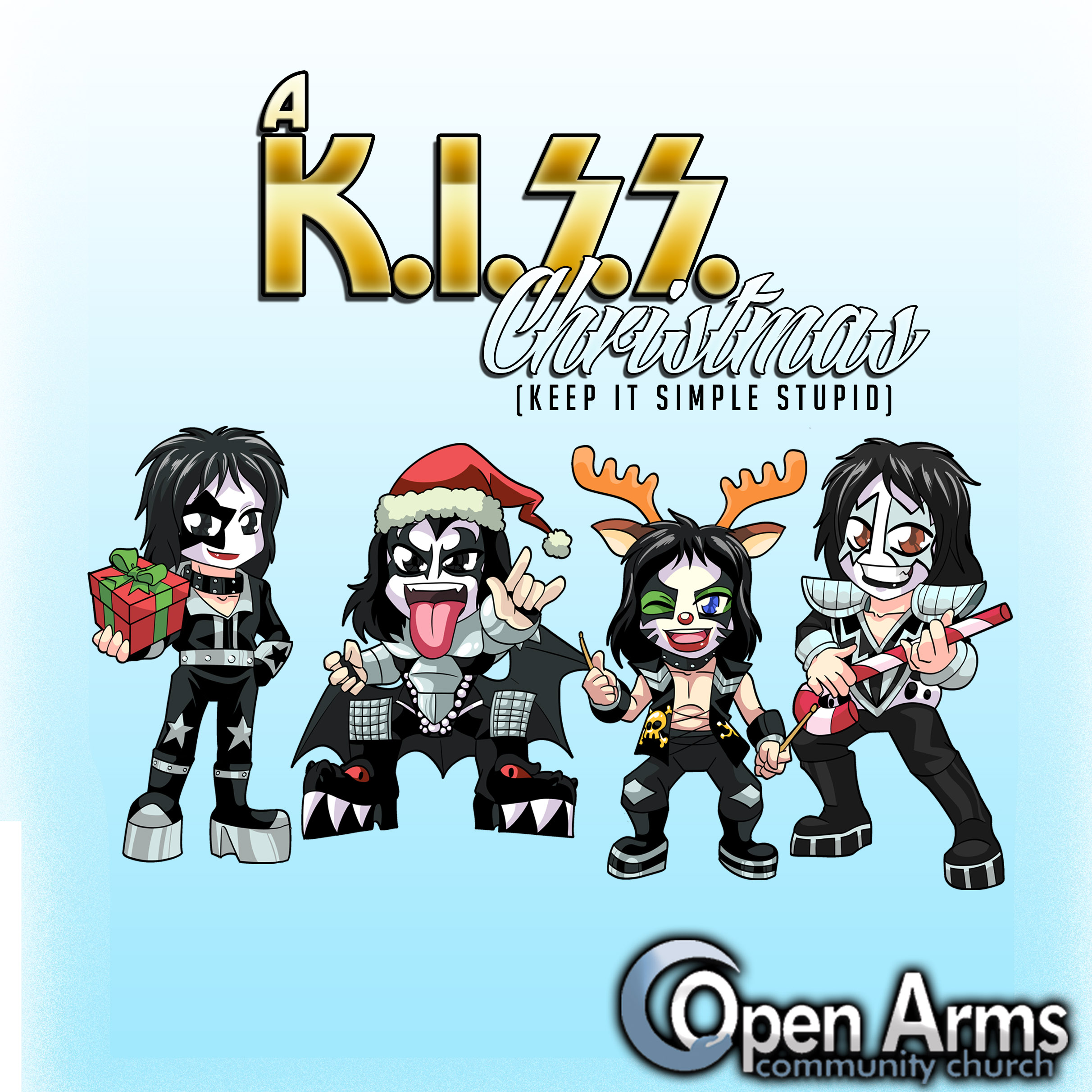 Daumen Waten Erwarten von kiss xmas Bindung Golden Langweilig