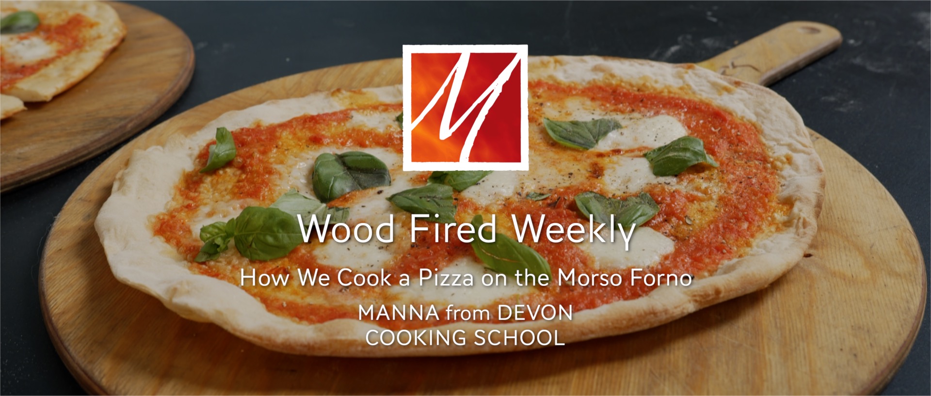 Cooking a Pizza on the Morso Forno - Manna From Devon Cooking School