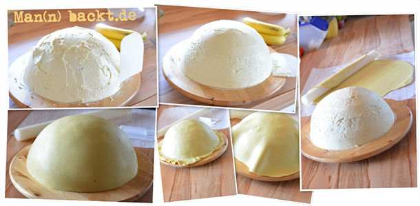 Bananenbombe Klassiker in neuem Gewand Mann backt