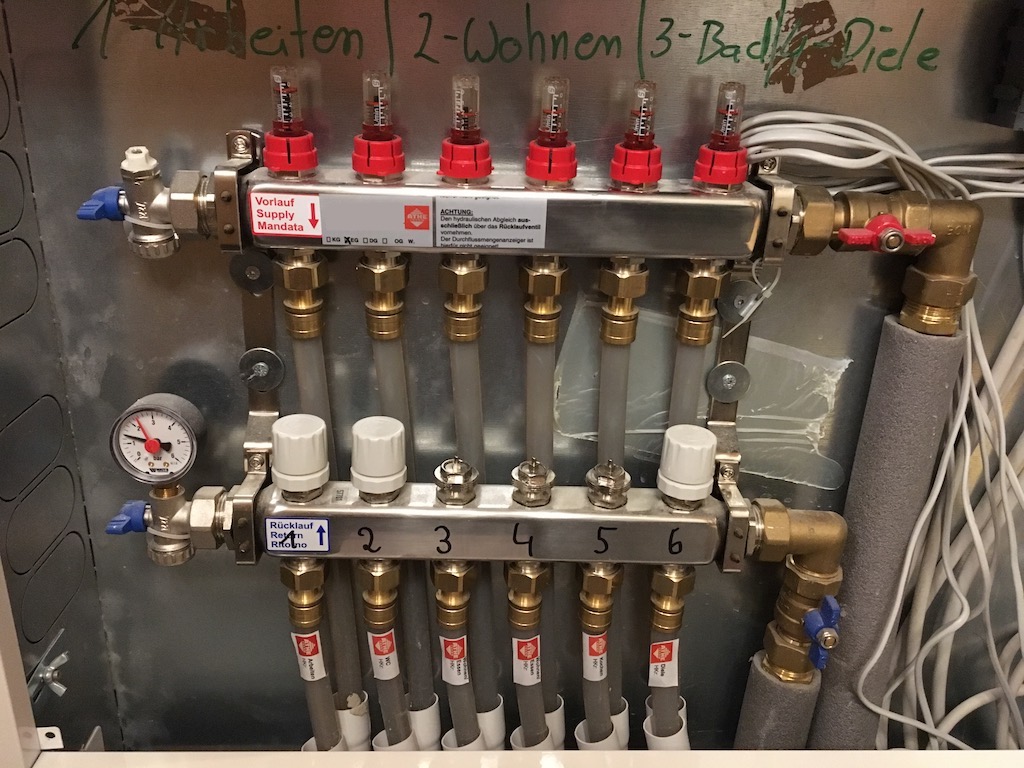 Durchflussmenge Bei Fußbodenheizung Einstellen