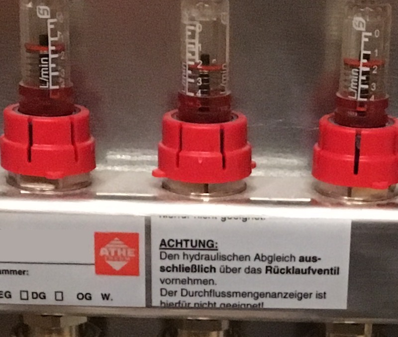Volumenstrom Im Heizkreisverteiler Einstellen - Haustechnikdialog