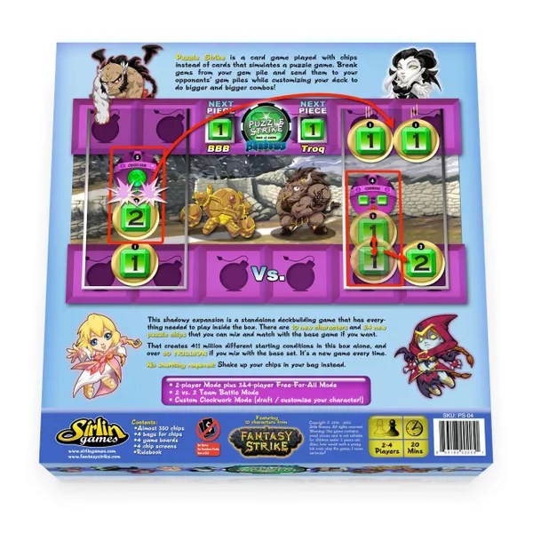 Puzzle Strike Shadows Stalo Žaidimai Board Games
